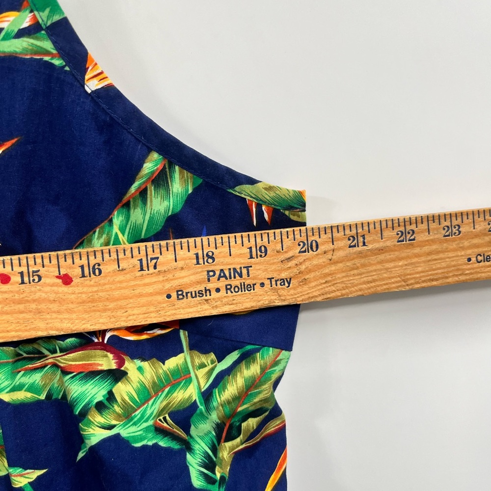 Hawaiian Original Hilo Hatter Summer Sleeveless Floral Maxi Dress Size 18 - Picture 3 of 11